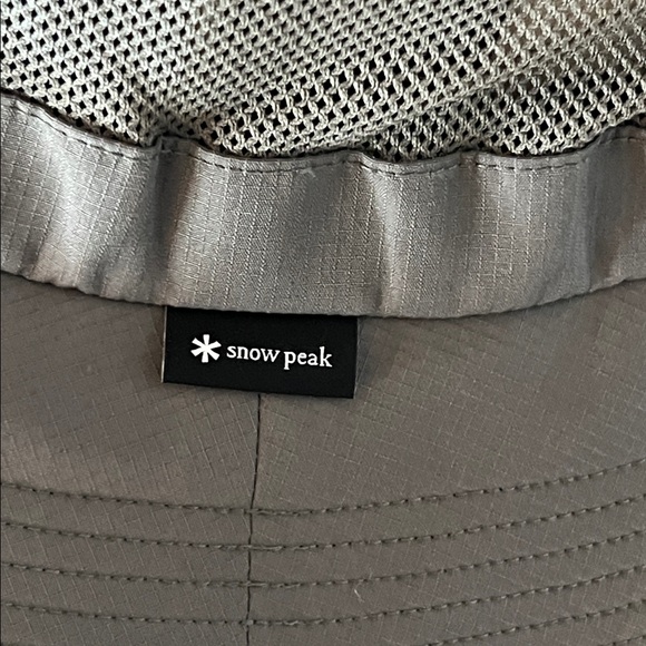 SNOW PEAK Insect Shield Hat - Khaki - Picture 5 of 9
